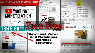 TBN's Tube Viewer free 😲 software 4000 hours watchtime complete only 5 days💯.. screenshot 2