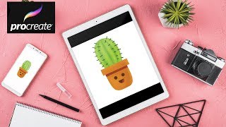 РИСУЮ в PROCREATE по урокам для НАЧИНАЮЩИХ от Gal Shir. ОЖИДАНИЕ И РЕАЛЬНОСТЬ