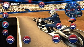 US Police Bike Stunt Hero Adventure Android Gameplay screenshot 2