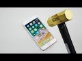 iPhone 8 Plus Hammer & Knife Scratch Test