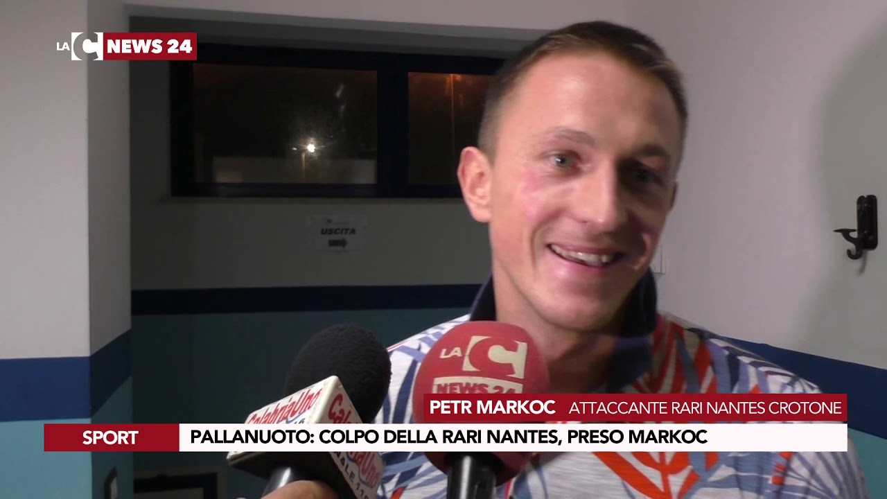 notizie del giorno PALLANUOTO COLPO DELLA RARI NANTES, PRESO MARKOC