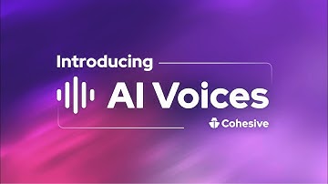 Introducing - Cohesive AI Voices