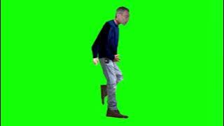 Michael's Terrifying Walk Cycle [Greenscreen]