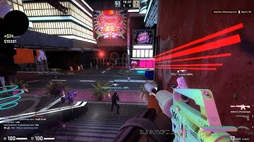 CSGO ZOMBIE ESCAPE ze_cyberpunk_x_a07 All Stage On Ghostcap