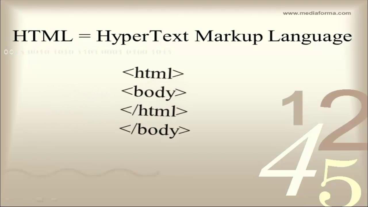 Video html lang