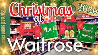 Information First Signs of Christmas 2026 at Waitrose! Plus NEW M&S Festive Food!  Guide