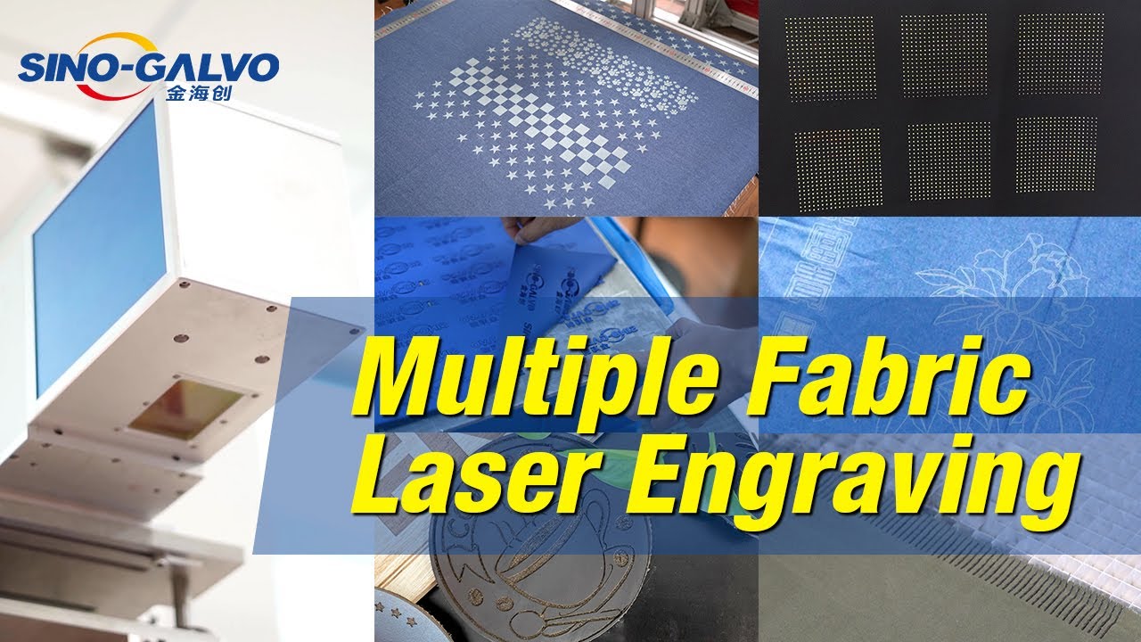 【Testing】Multiple Fabric CO2 Laser Engraving & Laser Cutting 