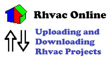 Elite Software Rhvac for ACCA Manual J, D, and S Calculations - Uploading and Downloading Projects