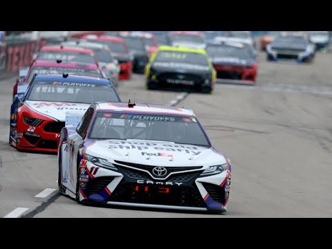 *Under rain delay* Denny Hamlin live in-car camera presented by Coca-Cola | NASCAR Playoffs at Texas