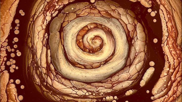 (444) Earthy Fibonacci Spinning Straight Pour - Sp...