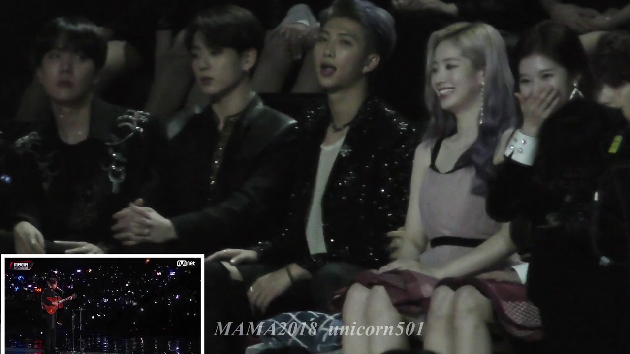 181214 bts reaction to Roy KIM