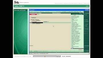 Receivables & Payables in Tally.ERP 9 Accounting Software