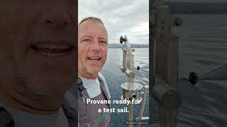 Provane Ready For A Test Sail.