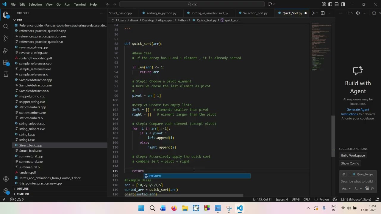 Python Quick Sort — The Drama Queen of Sorting Algorithms