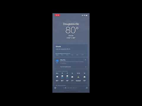 iOS 15 Weather Animations Review (2nd iOS Vid)