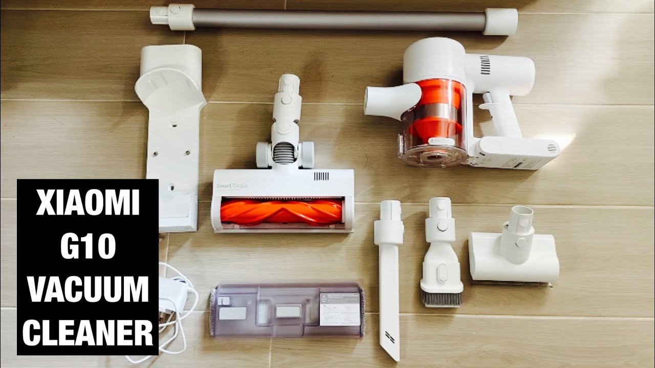 Xiaomi Mi G10 Vacuum Cleaner UNBOXING + Explanation of the Attachments 