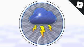 How To Get The Storm Cloud Balloon Badge In Find The Balloons Roblox