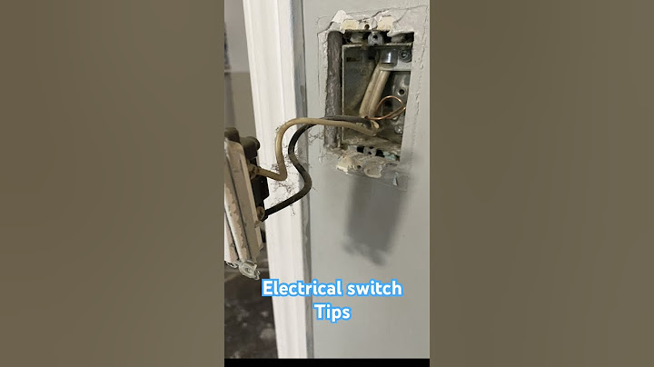 Electrical Switch wiring safety tips ￼#diy #life #electricalsafety #shocked