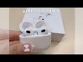 ☁️ airpods gen 3 unboxing | aesthetic