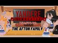 Yandere Simulator reacts to The Afton Family