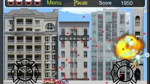 Mr. Greens Games - iPhone / iPad Game GameSalad (FireFighter)