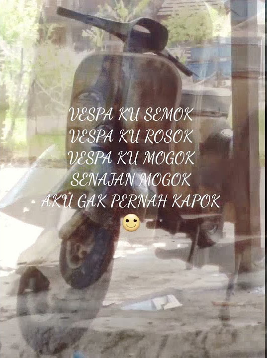 VESPA KALENG STORY WA