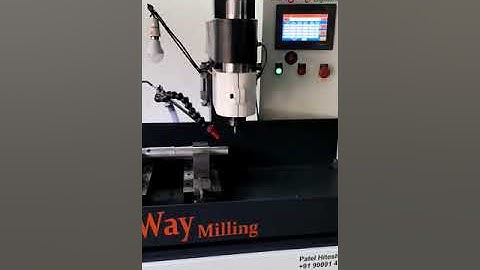 Automatic key way milling machine