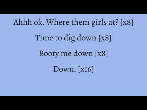 Booty Me Down ~Kstylis Lyrics