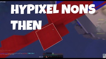 Hypixel Nons  Block Clutching Then vs Nons Now...