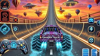 Mega Ramp Challenge! 🤯 Super Crazy GT Monster Truck Racing Stunts | Android Gameplay screenshot 5