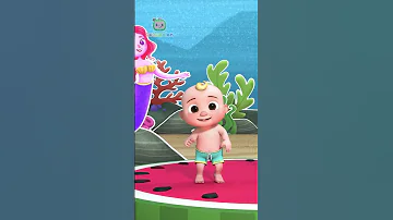 Splash Like A Mermaid Shorts Cocomelon Dance Song Party Nurseryrhymes 