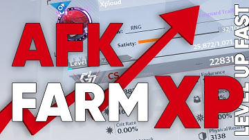 Use this Trick to Level Up Fast in Tower of Fantasy 👌| AFK Farming Guide