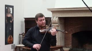 Ricardo Rupp Salavessa plays Tchaikovsky's Violin Concerto, 1st Mvt.