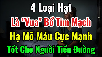 Muốn Sống Lâu Và Ít Bệnh Tật Hơn Thì Ăn Ngay 4 Loại Hạt Này! #songkhoe #dinhduong #sứckhỏe #health 