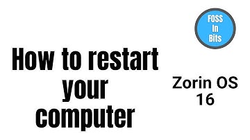How to restart your computer | Zorin OS 16