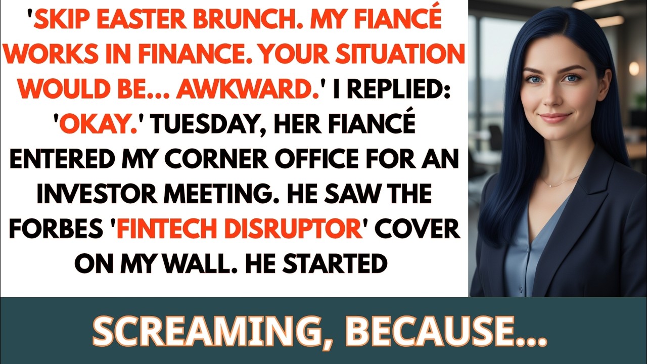 Sister Said 'Don't Come To Easter Your Job Would Embarrass My Fiancé' Then He Walked Into My Office