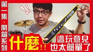 【開箱系列】只要會吹氣 就可以上台表演了?! / 非常簡單的電子樂器 / Roland Aerophone AE-01