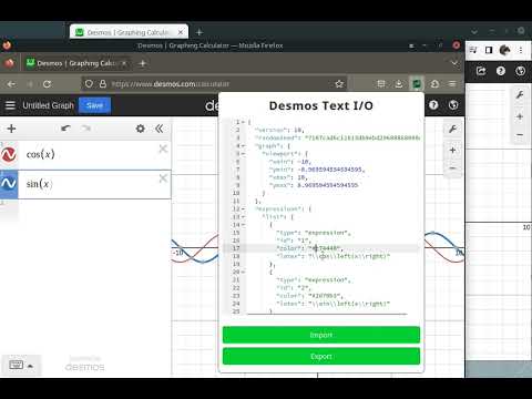 Desmos Text I/O