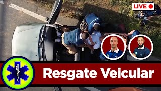 [LIVE] Resgate e retiradas veiculares no APH, retirada rápida, ângulo 0, auto extração assistida....