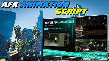 Free AFK Animation Script | AFK Animation | QBCore/ESX | FiveM Tutorial #113
