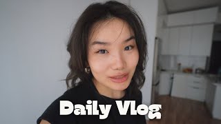 Daily vlog in UB | хөөрхөн болов сормуусаа хийлгээд, эрүүл хооллоцгооё, girls night at home