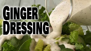 Low Fat Creamy Ginger Dressing - 100% Plant Based