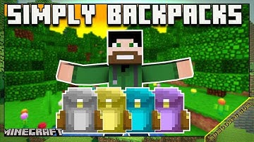 Simply Backpacks Mod 1.16.5 & How To Download and Install for Minecraft