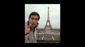 Zach king stole Eiffel Tower from France 🙀🙀#shorts #zachking