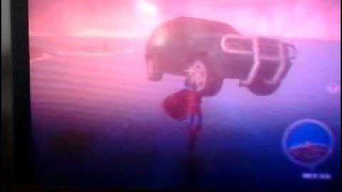 Superman returns cool glitch