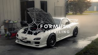 Formula Detailing | Mazda RX-7 Big Detail | 4K Cinematic