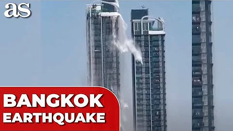 30-story BANGKOK BUILDING COLLAPSES in MYANMAR earthquake: the most SHOCKING PICTURE