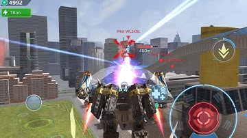 War Robots Test Server: Prototype Robot HAWK Gameplay