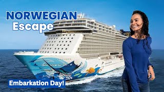 Our Truly Authentic Embarkation Day Experience | Last Minute Norwegian Escape Cruise | Rm Tour etc.