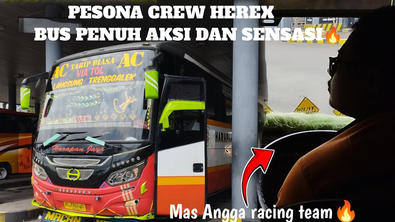 BUS GAK BISA PELAN KENCANG TERUS!😬TRIP HJ MACAN KAMPUS (PESONA CREW HEREX)🔥